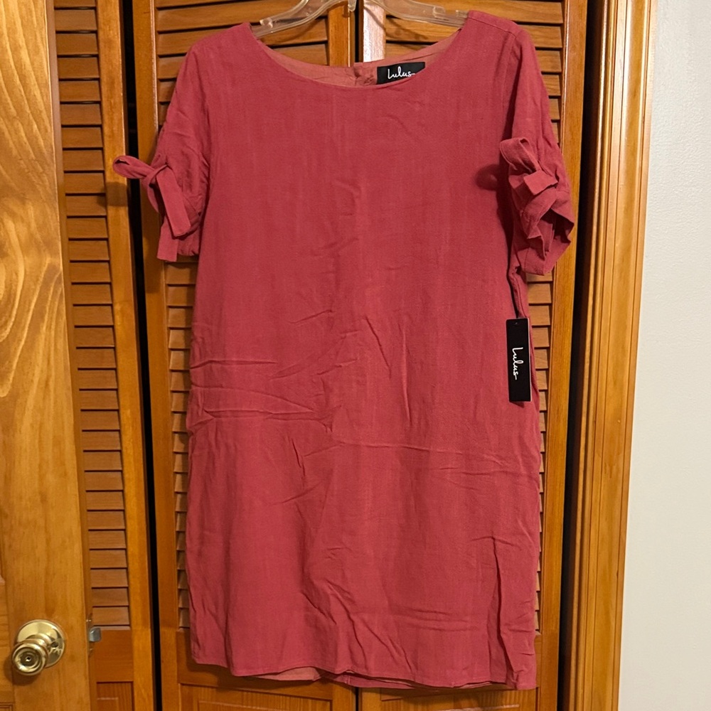 Lulu's Rose Mini Dress
